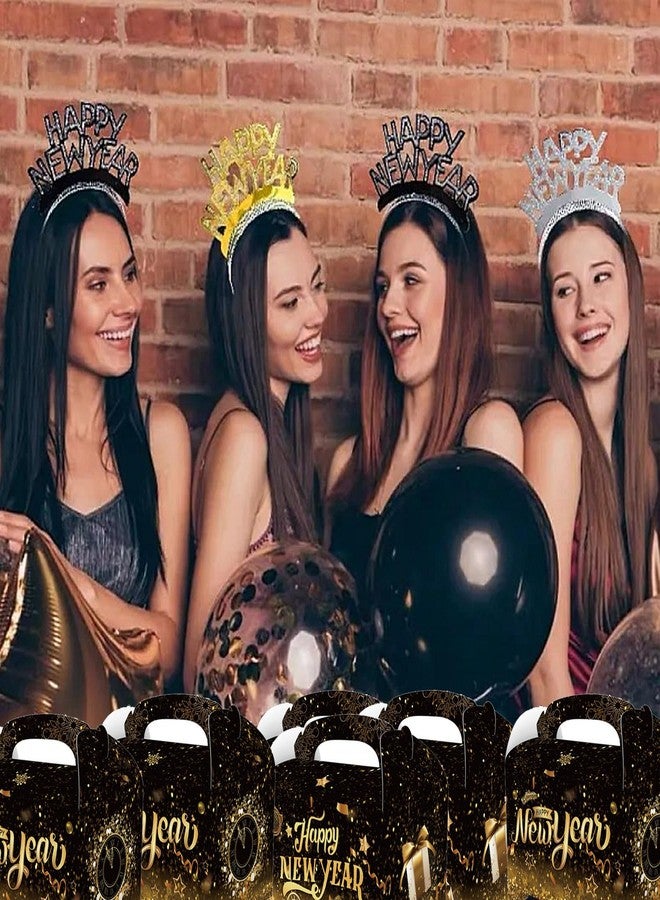 CPTBAG 12 Pack New Year Eve Party Favors Boxes 2026 Happy New Years Decorations Candy Goodie Boxes Clock Gift Treat Boxes for New Year Eve Party Supplies Decorations - Image 4